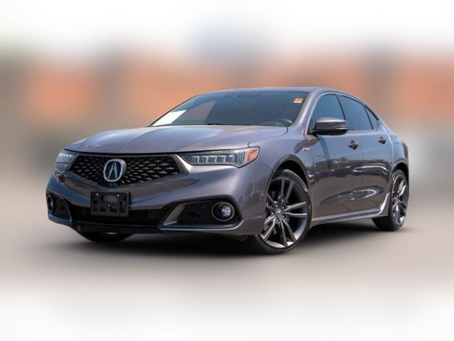 2018 Acura TLX A-Spec Red Leather