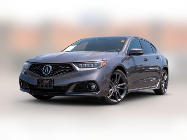 2018 Acura TLX A-Spec Red Leather