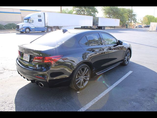 2018 Acura TLX A-Spec Red Leather