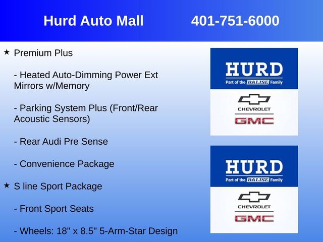 2018 Audi A5 Sportback Premium Plus