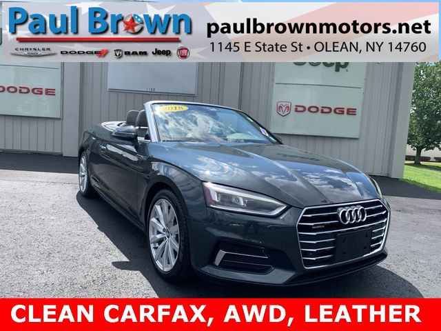 2018 Audi A5 Cabriolet Premium Plus