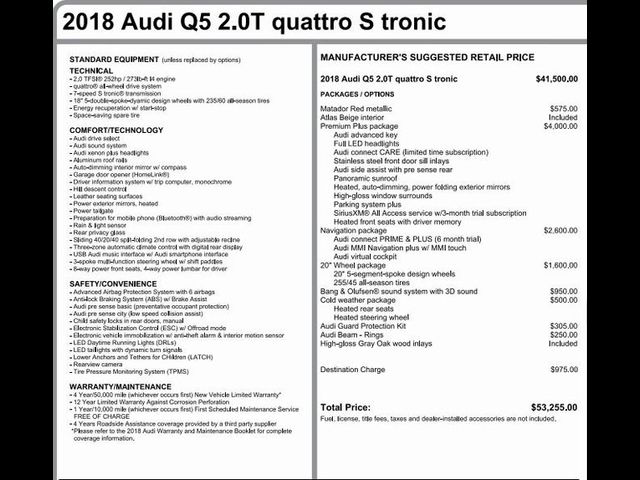 2018 Audi Q5 