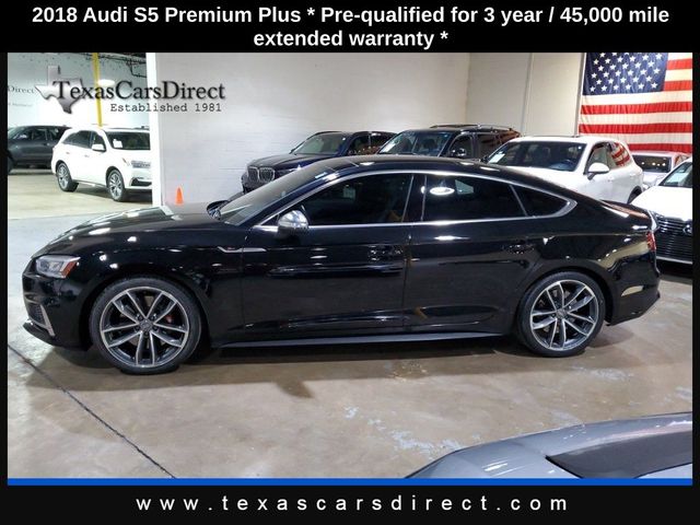 2018 Audi S5 Sportback Premium Plus