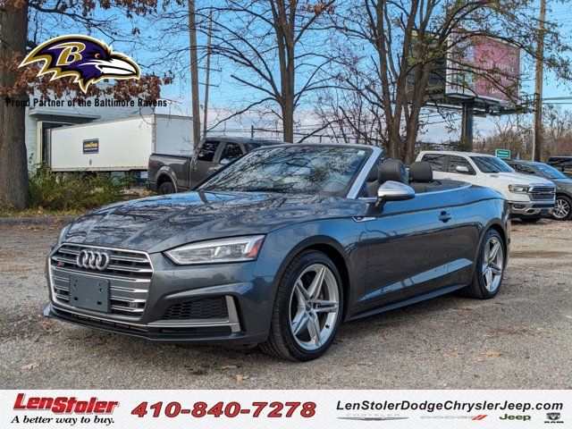 2018 Audi S5 Cabriolet Premium Plus