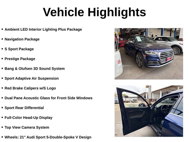 2018 Audi SQ5 Prestige