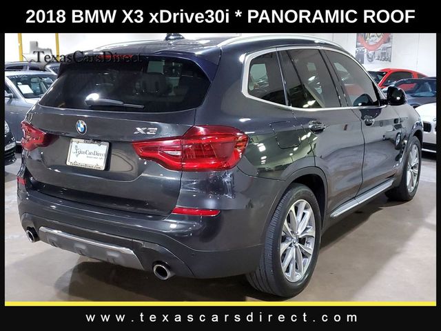 2018 BMW X3 xDrive30i