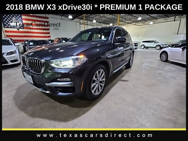 2018 BMW X3 xDrive30i