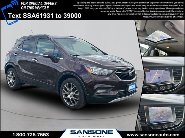 2018 Buick Encore Sport Touring