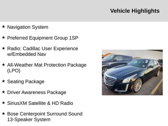 2018 Cadillac CTS Luxury