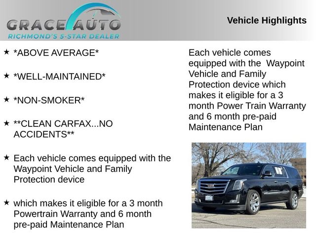 2018 Cadillac Escalade ESV Premium Luxury