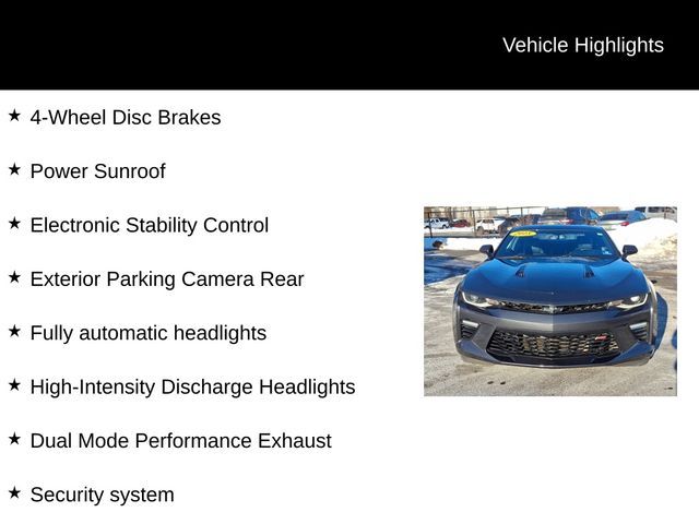 2018 Chevrolet Camaro 2SS