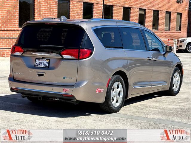 2018 Chrysler Pacifica Hybrid Touring L