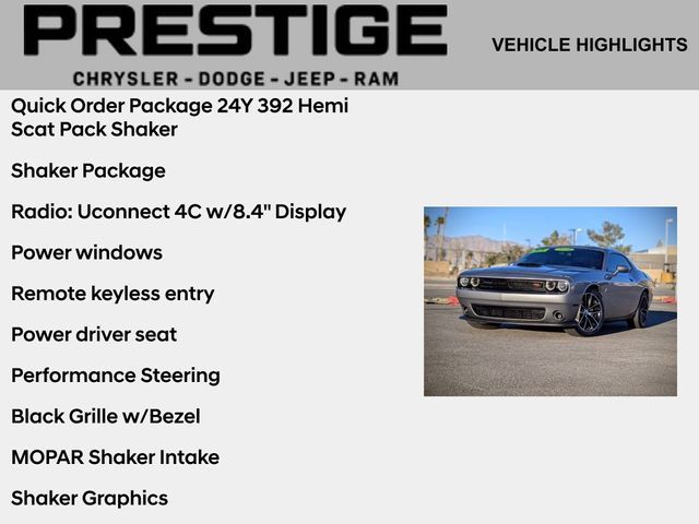 2018 Dodge Challenger 392 Hemi Scat Pack Shaker