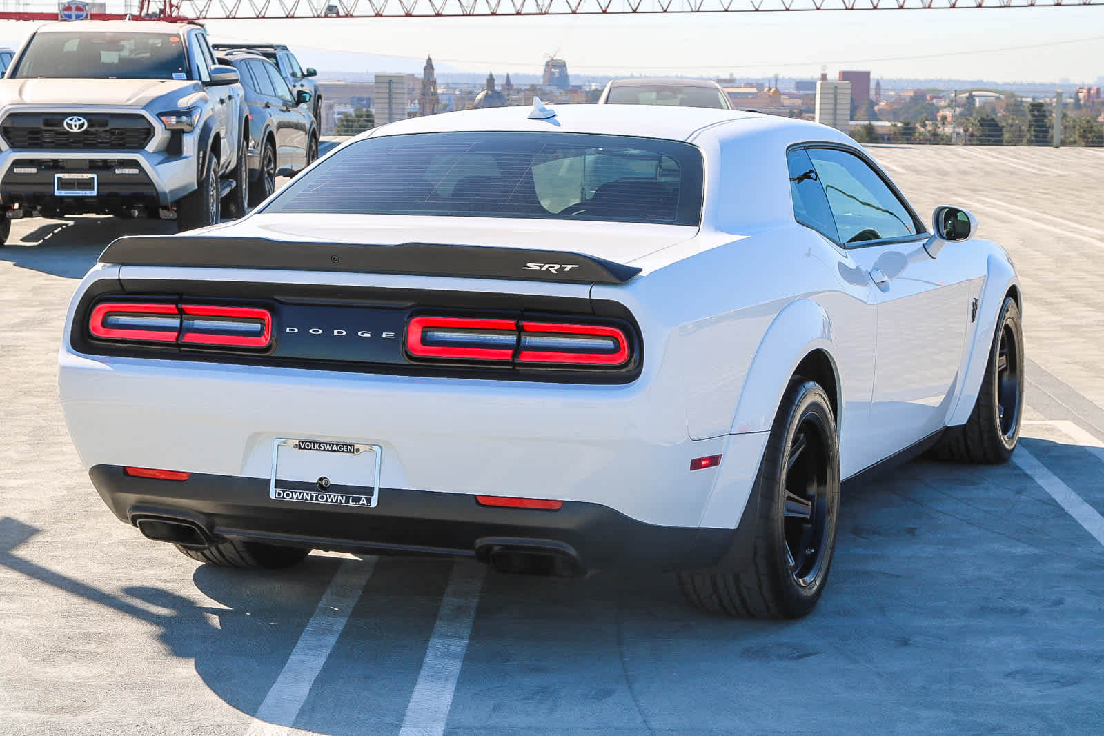 Dodge Challenger Evil Tiger Tribal Quarter Panel Vinyl