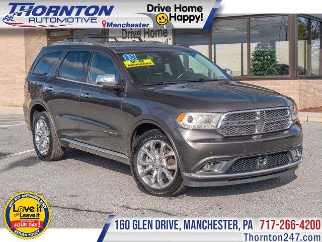 2018 Dodge Durango Citadel