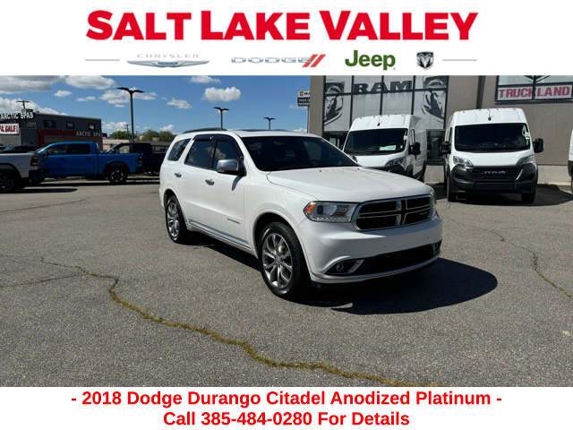 2018 Dodge Durango Citadel Anodized Platinum