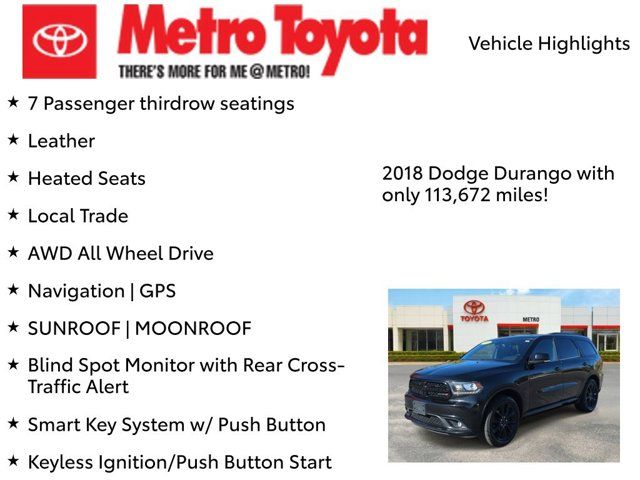 2018 Dodge Durango GT