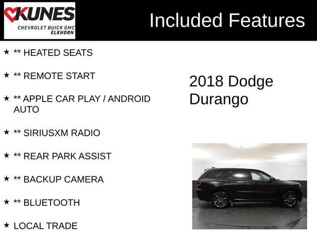 2018 Dodge Durango GT