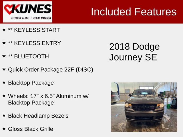 2018 Dodge Journey SE