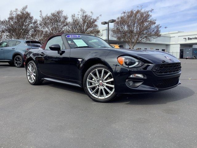 2018 FIAT 124 Spider Lusso Red Top Edition
