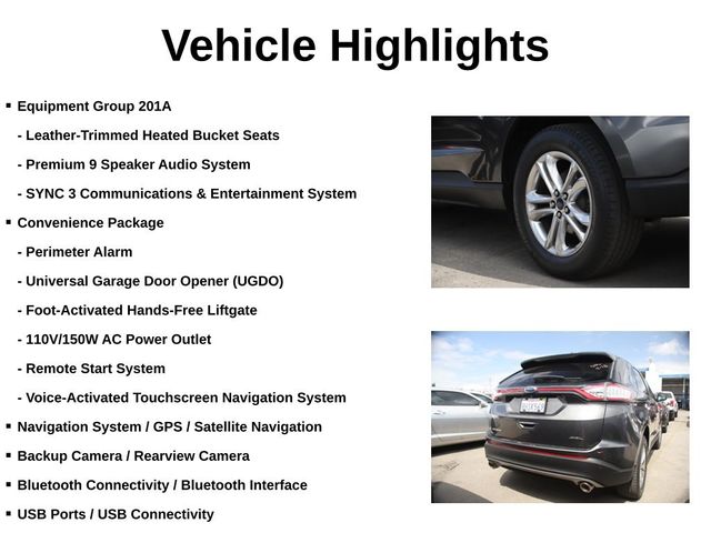 2018 Ford Edge SEL