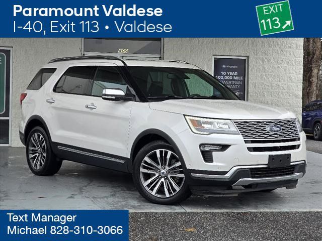 2018 Ford Explorer Platinum