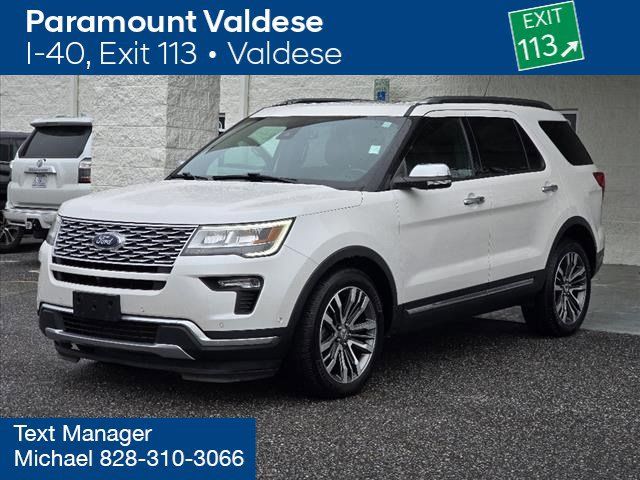 2018 Ford Explorer Platinum