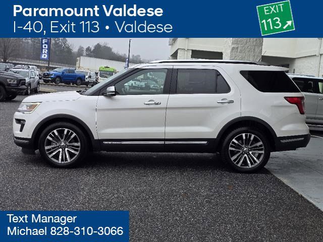 2018 Ford Explorer Platinum