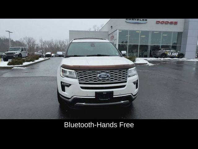 2018 Ford Explorer Platinum