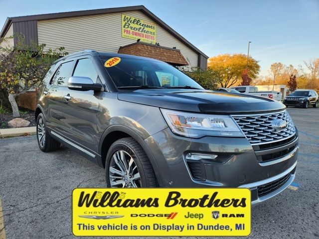 2018 Ford Explorer Platinum