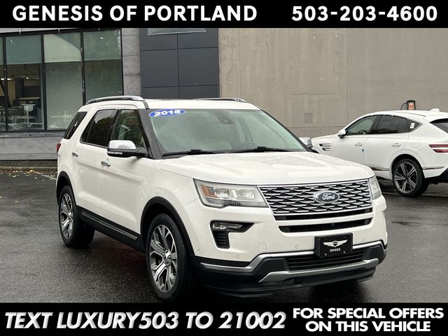 2018 Ford Explorer Platinum