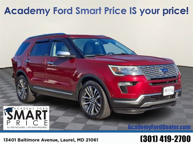 2018 Ford Explorer Platinum