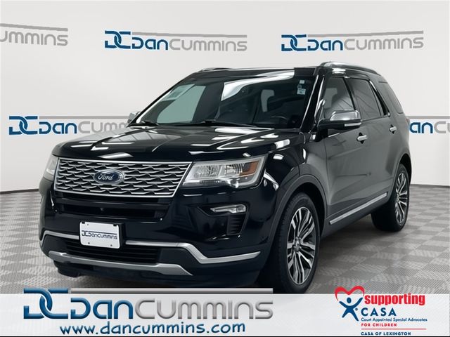 2018 Ford Explorer Platinum