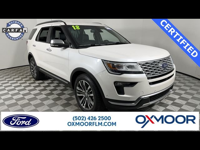 2018 Ford Explorer Platinum