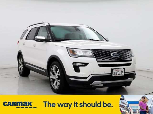 2018 Ford Explorer Platinum