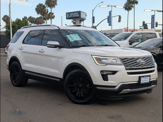2018 Ford Explorer Platinum