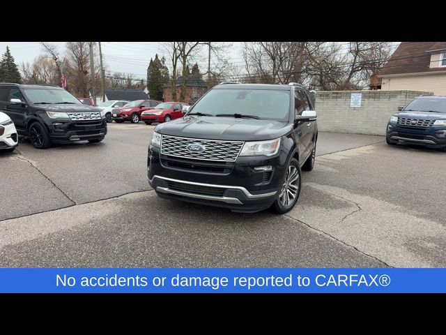 2018 Ford Explorer Platinum