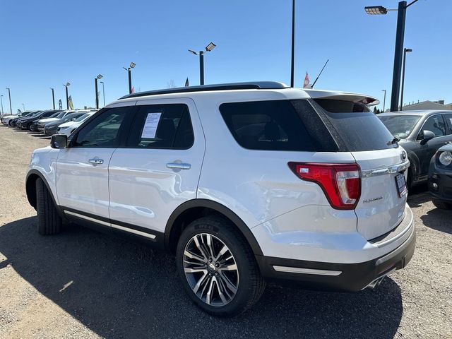 2018 Ford Explorer Platinum