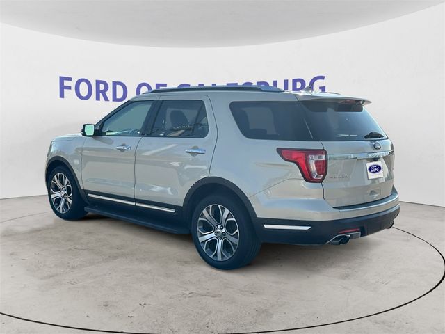 2018 Ford Explorer Platinum