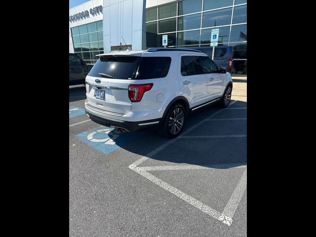 2018 Ford Explorer Platinum