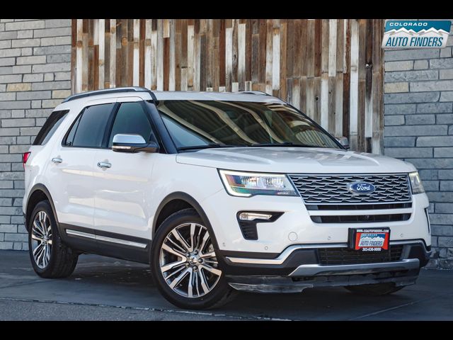 2018 Ford Explorer Platinum