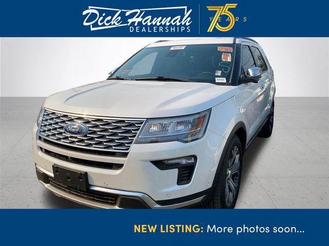 2018 Ford Explorer Platinum