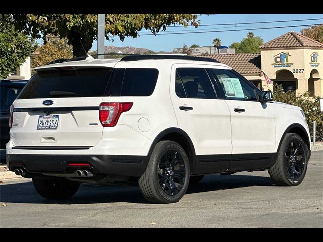 2018 Ford Explorer Sport