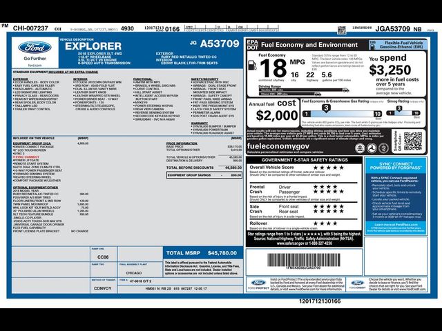 2018 Ford Explorer XLT