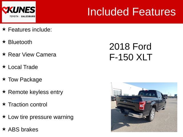 2018 Ford F-150 XLT