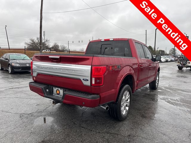 2018 Ford F-150 Platinum