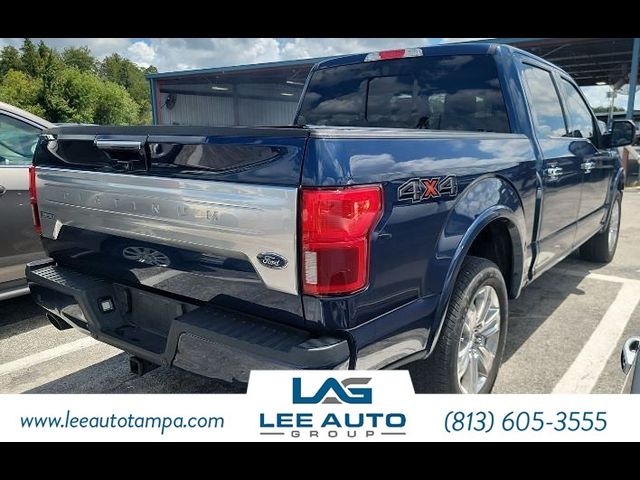 2018 Ford F-150 Platinum