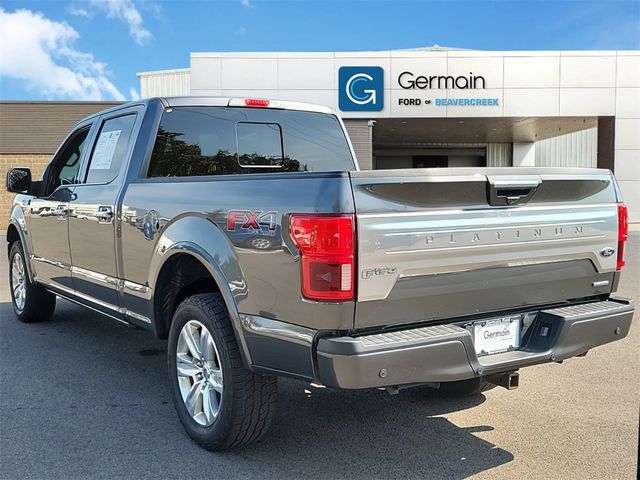 2018 Ford F-150 Platinum