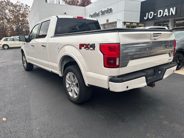 2018 Ford F-150 Platinum