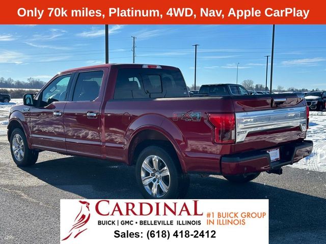 2018 Ford F-150 Platinum